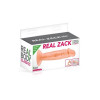 Фалоімітатор Real Body — Real Zack Flesh, TPE, діаметр 3,7 см