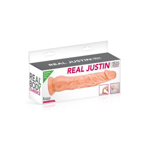 Фалоімітатор Real Body — Real Justin Flesh, TPE, діаметр 4,2 см. Photo 3