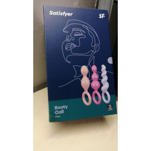 Набор анальных игрушек Satisfyer Plugs colored (set of 3) - Booty Call (мятая упаковка!!!). Photo 2