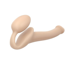 Безремінний страпон Strap-On-Me Flesh S, повністю регульований, діаметр 2,7см. Photo 2