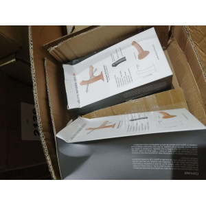 Насадка для страпона Strap-On-Me Dual Density Dildo Flesh M (м'ята упаковка). Photo 2