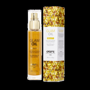 Розпродаж! Олія для тіла з блиском EXSENS Glam Oil 50мл, з|із| маслом мигдалю (03.2025)