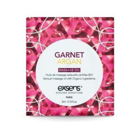 Пробник масажної олії EXSENS Garnet Argan 3мл