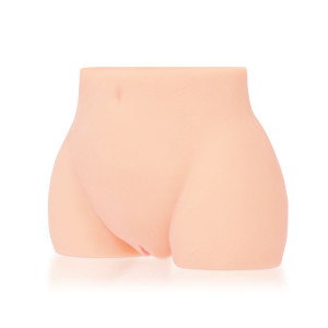 Мастурбатор-полуторс Kokos Cherry 2WayPlus з функцією масажу та вібрацією з вібрацією і масажем, два входи: вагіна і попка. Photo 2