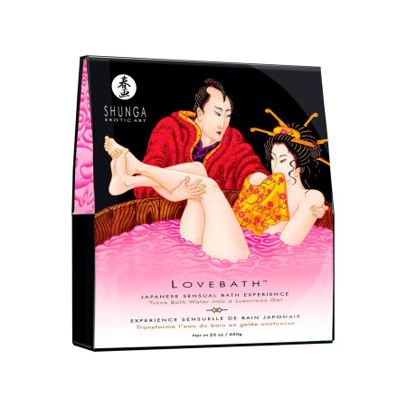 Гель для ванны Shunga LOVEBATH – Dragon Fruit 650 г, делает воду ароматным желе со SPA эффектом