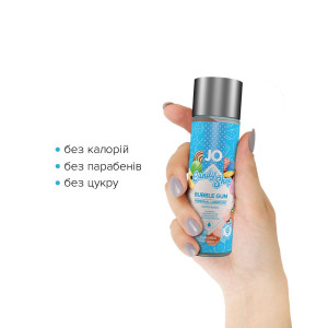 Лубрикант на водній основі System JO H2O — Candy Shop — Bubblegum (60 мл) без цукру та парабенів. Photo 2