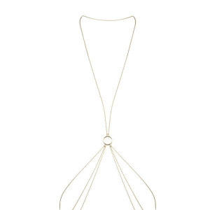 Ланцюжок для тіла Bijoux Indiscrets Magnifique 8 Body Chain - Gold, прикраса для тіла. Photo 2