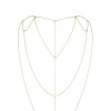 Ланцюжок для спини Bijoux Indiscrets Magnifique Back and Cleavage Chain - Gold, прикраса для тіла