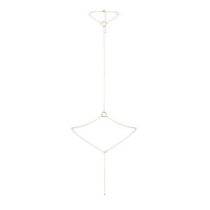 Ланцюжок на шию і пояс Bijoux Indiscrets Magnifique I Body Chain - Gold, прикраса на тіло