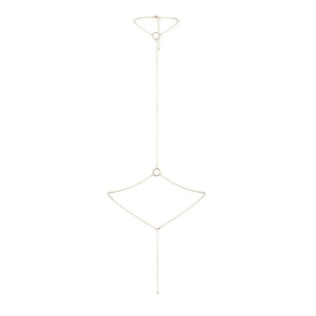 Ланцюжок на шию і пояс Bijoux Indiscrets Magnifique I Body Chain - Gold, прикраса на тіло