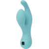 Вібратор-кролик з сенсорним управлінням Touch by SWAN - Solo Teal, глибока вібрація, для точки G