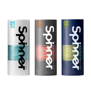 Мастурбатор Tenga Spinner 01 Tetra с упругой стимулирующей спиралью внутри, нежная спираль. Photo 2