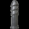 Фалоімітатор для фістингу Doc Johnson American Bombshell B-10 Warhead Gun Metal, діаметр 6,9 см