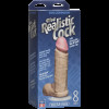 Фалоімітатор Doc Johnson The Realistic Cock 8 inch White - PVC, Vack-U-Lock, діаметр 5,1 см