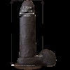 Фалоімітатор Doc Johnson The Realistic Cock 6 inch Black - ULTRASKYN, Vac-U-Lock, діаметр 4,3 см