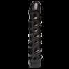 Ділдо Doc Johnson CodeBlack - 8 Inch Raging Vac-U-Lock із стимулюючим рельєфом, діаметр 3,8 см