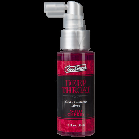 Спрей для мінету Doc Johnson GoodHead DeepThroat Spray - Wild Cherry 59  (м'ята упаковка!!!)
