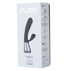 Інтерактивний вібратор-кролик Ohmibod Fuse for Kiiroo Black. Photo 2