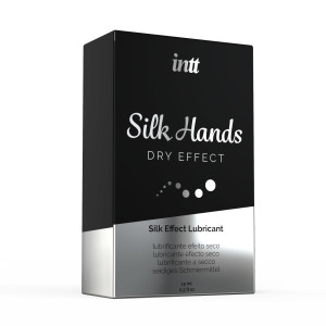 Ультрагуста силіконова змазка Intt Silk Hands (15 мл) з матовим ефектом, шовковистий ефект. Photo 3