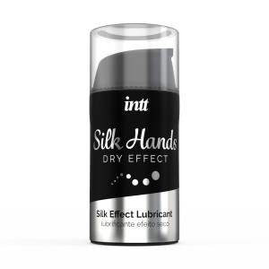 Ультрагуста силіконова змазка Intt Silk Hands (15 мл) з матовим ефектом, шовковистий ефект. Photo 2