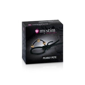 Утяжка для пеніса Mystim Pearly Pete, з трьома кульками. Photo 3