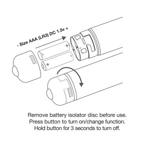 Вибропуля Rocks Off RO-120mm Frosted Fleur - Drift. Photo 3