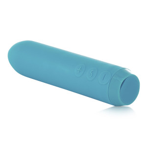 Мінівібратор Je Joue - Classic Bullet Vibrator Teal з глибокою вібрацією і фіксацією на палець. Photo 2