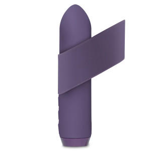 Мінівібратор Je Joue - Classic Bullet Vibrator Purple з глибокою вібрацією і фіксацією на палець. Photo 2