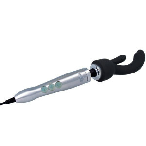 Насадка для вібромасажера Doxy Number 3 - Nexus Rabbit Massager у вигляді вібратора-кролика. Photo 3