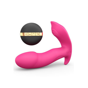 Вібратор Dorcel Secret Clit з підігрівом і пультом ДК, можна під одяг, голосове керування. Photo 3