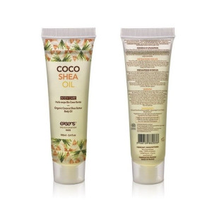 Органічна кокосова олія каріте (ши) для тіла EXSENS Coco Shea Oil 100 мл, сертифікат ECOCERT. Photo 2