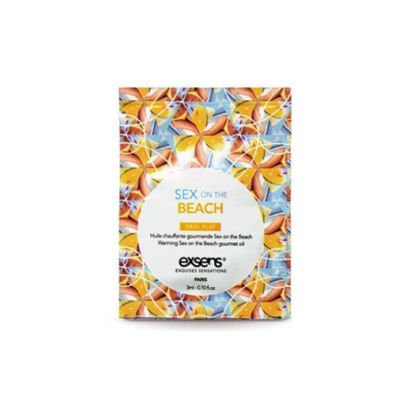 Пробник масажна олія EXSENS Sex On The Beach 3мл (термін 05.2026)