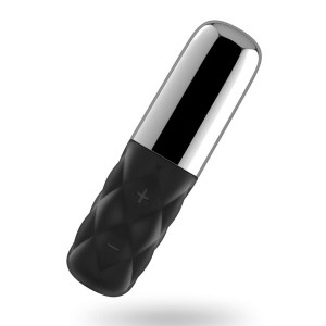 Потужний міні-вібратор Satisfyer Sparkling Darling Silver зі знімним ковпачком, 15 режимів роботи. Photo 2