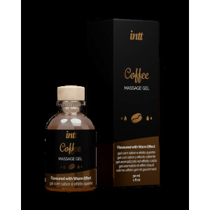 Масажний гель для інтимних зон Intt Coffee (30 мл) розігріваючий
