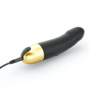 Вібратор Dorcel Real Vibration S Gold 2.0, діаметр 3,7см, перезаряджається, для точки G. Photo 2