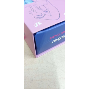 Набір менструальних чаш Satisfyer Feel Confident (dark blue) (м'ята упаковка!!!). Photo 3