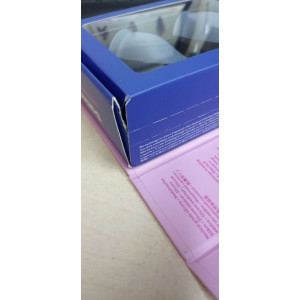 Набір менструальних чаш Satisfyer Feel Confident (dark blue) (м'ята упаковка!!!). Photo 2