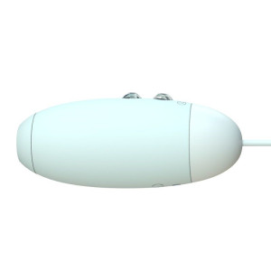 Вакуумный стимулятор с виброяйцом 2-в-1 KISTOY Miss VV Cyan. Photo 2