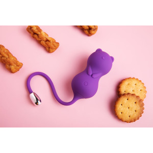 Вагінальні кульки з вібрацією KISTOY Paula з пультом ДК, діаметр 3,2 см. Photo 2