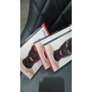 Капюшон для БДСМ з відкритими очима та ротом Fetish Tentation Open Mouth & Eyes Hood м'ята упаковка!. Photo 2