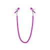 Затискачі для сосків з ланцюжком Feral Feelings - Nipple clamps Classic, рожевий