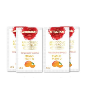 Пробник масажного масла з феромонами MAI PHEROMON MASSAGE OIL MANGO (10 мл)