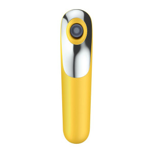 Смарт-вібратор та вакуумний стимулятор 2-в-1 Satisfyer Dual Love Yellow. Photo 2