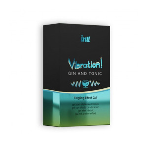 Рідкий вібратор Intt Vibration Gin Tonic (15 мл) (без пакування). Photo 3