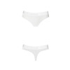 Трусики-бразиліана з бавовни Passion PS005 PANTIES white, size L