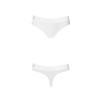 Трусики-бразиліана з бавовни Passion PS005 PANTIES white, size S