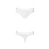 Трусики-бразиліана з бавовни Passion PS005 PANTIES white, size XL