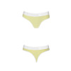 Спортивні трусики-стрінги Passion PS007 PANTIES yellow, size XL