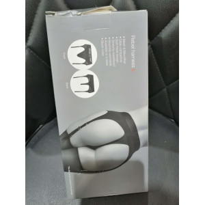 Труси для страпону з підв'язками для панчох Strap-On-Me REBEL HARNESS - L (м'ята упаковка!!!). Photo 2