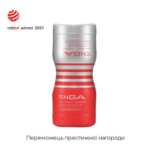 Мастурбатор Tenga Dual Sensation Cup двусторонний, с двумя независимыми каналами. Photo 3